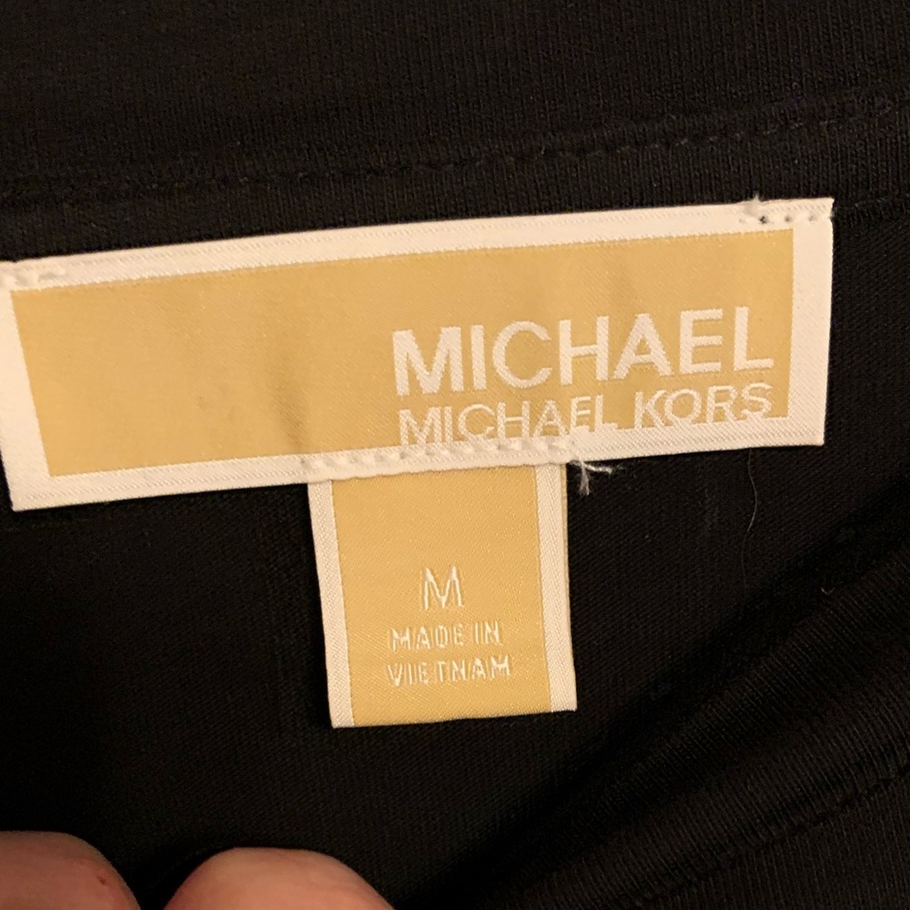 MICHAEL MICHAEL KORS Sleeveless Tee With Ruffles, Medium, Good Condition - Picture 4 of 9